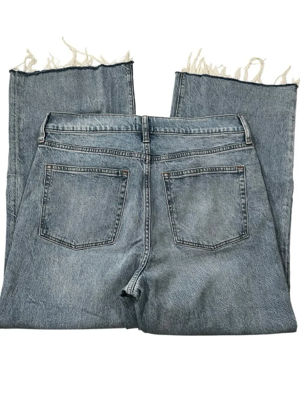 J. Crew Wide leg crop stretch jeans Women's size 29